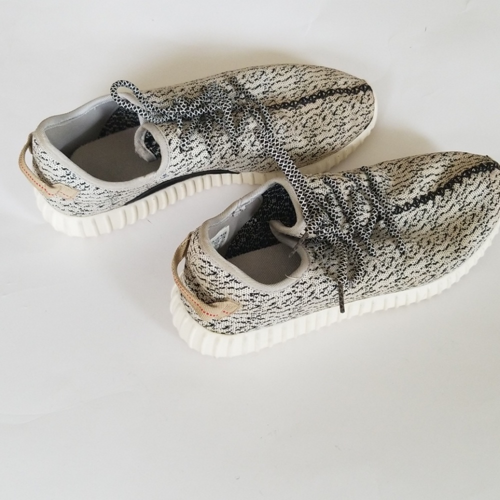 Boost black and white sneakers
